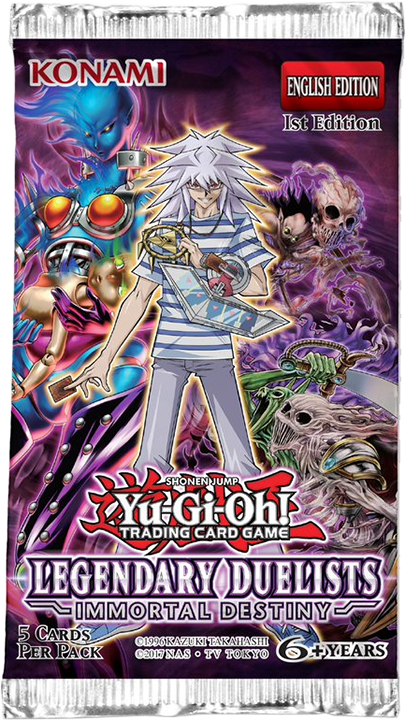 Yu-Gi-Oh Legendary Duelists: Immortal Destiny Booster Pack
